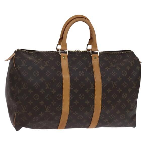 LOUIS VUITTON Monogram Keepall 45 Boston Bag M41428 - Picture 1 of 16